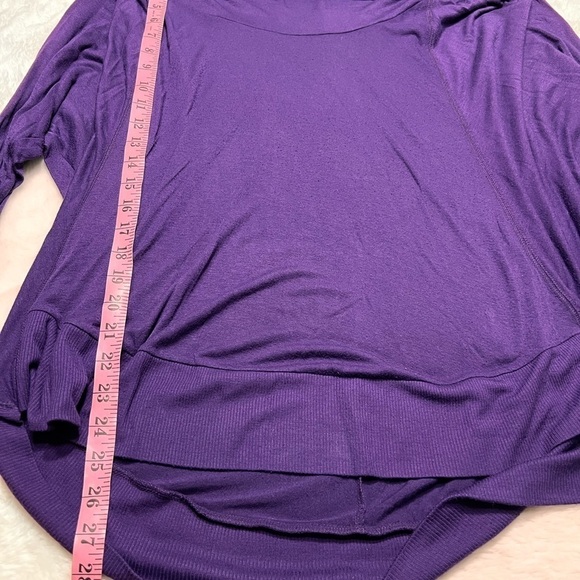 A.n.a purple shirt size large - Picture 5 of 5